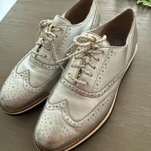 Cole Haan Original Grand Silver Brogue Oxford Shoes